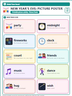 First page of New Year’s Eve: Picture Poster, A1 posters